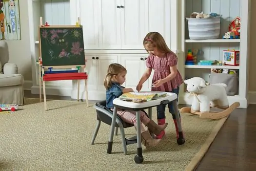 Graco TABLE2TABLE MEDLEY 6IN1 HAMILTON ტრანსფორმერი საკვები სკამ-მაგიდა, 9 image