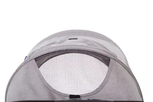 KikkaBoo Airy Grey Melange საბავშვო ეტლი, 7 image