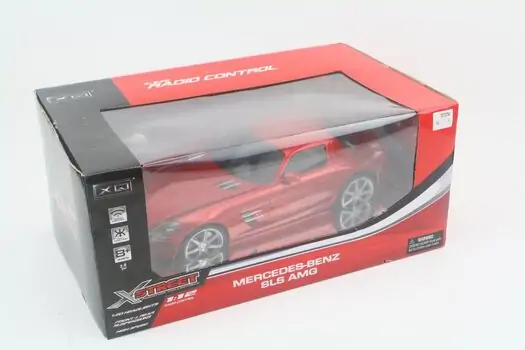 XQ Mercedes Benz SLS AMG სათამაშო მანქანა დისტანციური მართვით, 2 image