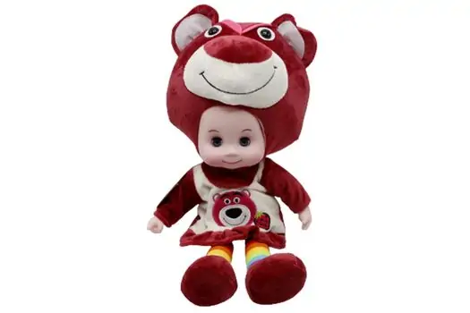 FLUFFY ANIMAL DOLL საბავშვო სათამაშო თოჯინა, 2 image