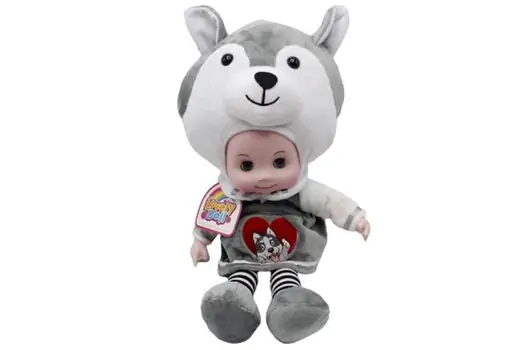 FLUFFY ANIMAL DOLL საბავშვო სათამაშო თოჯინა, 3 image