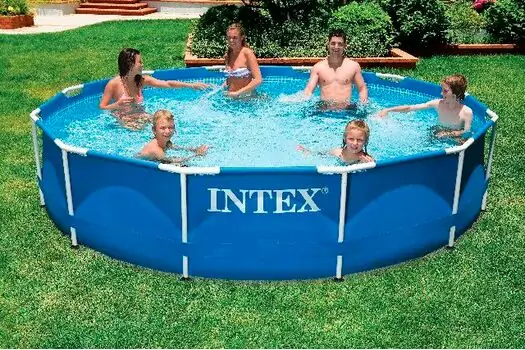 Intex 28210NP Metal Frame Swimming Pool კარკასული აუზი