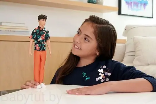 Barbie Ken Fashionistas Doll HBV24 თოჯინა მოდის სამყაროდან, 2 image