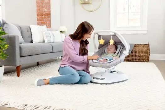 Graco MOVE WITH ME STARGAZER ახალშობილის ელექტრო შეზლონგი, 10 image