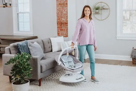 Graco MOVE WITH ME STARGAZER ახალშობილის ელექტრო შეზლონგი, 15 image