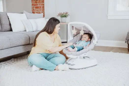 Graco MOVE WITH ME STARGAZER ახალშობილის ელექტრო შეზლონგი, 18 image