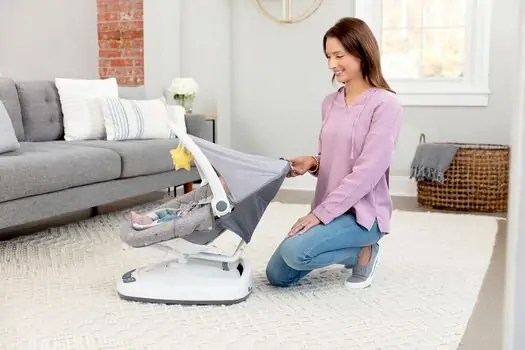 Graco MOVE WITH ME STARGAZER ახალშობილის ელექტრო შეზლონგი, 12 image