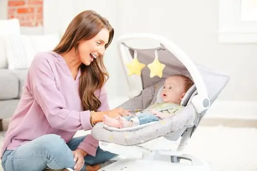 Graco MOVE WITH ME STARGAZER ახალშობილის ელექტრო შეზლონგი, 9 image