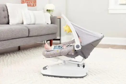 Graco MOVE WITH ME STARGAZER ახალშობილის ელექტრო შეზლონგი, 13 image
