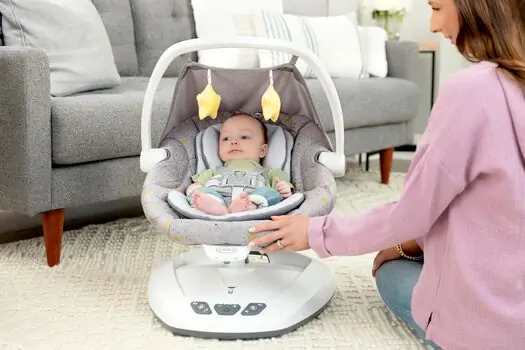 Graco MOVE WITH ME STARGAZER ახალშობილის ელექტრო შეზლონგი, 14 image