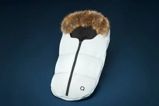 Anex Footmuff WOM 0+ Light Grey ეტლის ფეხსაფარი