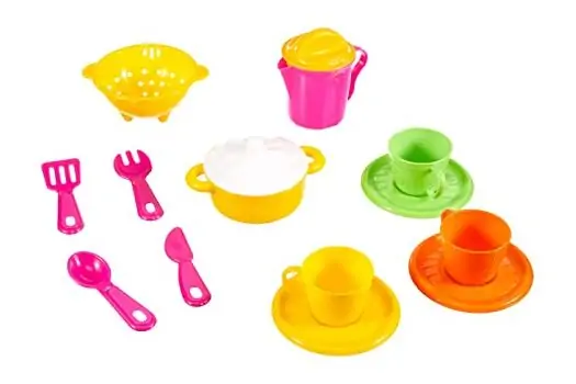 Dede 01034 DOUBLE KITCHEN SET სათამაშო სამზარეულოს აქსესუარები, 4 image