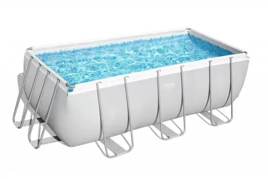 Bestway 56457 Power Steel With Sand Filter and ladder კარკასული აუზი ქვიშის ფილტრით და კიბით, 9 image