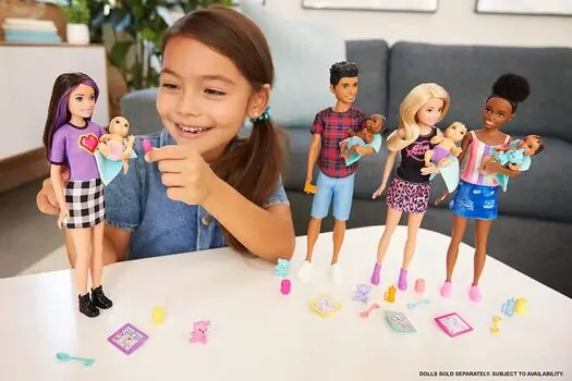 Barbie Skipper Babysitters GRP13 ბარბის სათამაშო თოჯინა, 2 image