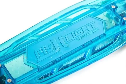 Penny Board Blue With LED Wheels პენიბორდი, 3 image