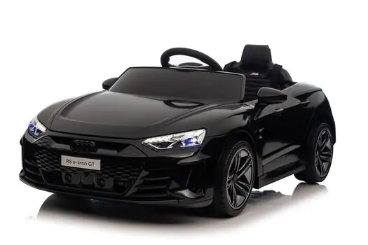 Moni Audi RS e-tron 6888 black ელექტრო მანქანა კაუჩუკის საბურავებით