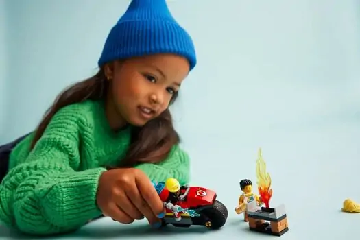 Lego City 60410 Fire Rescue Motorcycle, 6 image