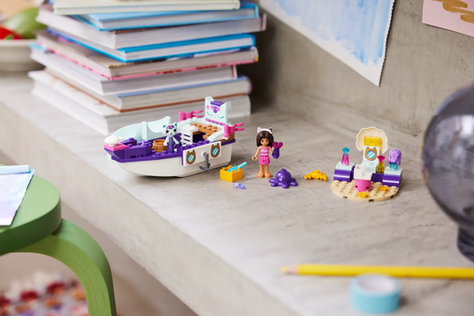 Lego Gabbys Dolhouse 10786 Gabby & MerCat's Ship & Spa, 6 image