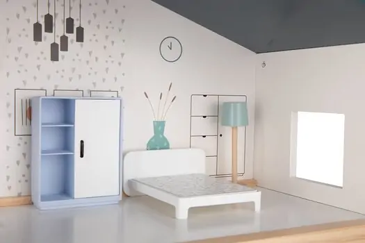 Tooky Toy Doll House TH919 - ხის სათამაშო სახლი, 6 image