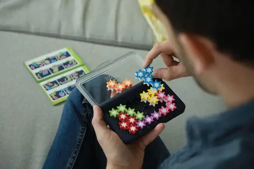 SmartGames IQ Stars Travel Game with 120 Challenges - ინტერაქტიული IQ სათამაშო, 6 image