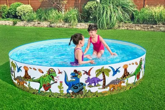 Bestway 55001 Dinosaur Fill'N Fun Play Pool - საბავშვო გასაშლელი აუზი, 2 image