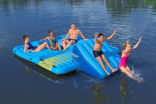 Bestway 43728 Summer Slide Activity Island - გასაბერი ლეიბი, 2 image