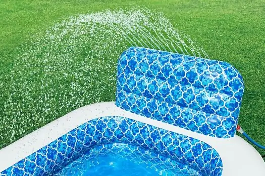 Bestway 54451 Waterfall Oasis Sprinkler Family Pool - გასაბერი აუზი, 5 image