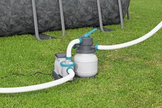 Bestway 561KA Rectangular Pool Set With Filter And Ladder - კარკასული აუზი ქვიშის ფილტრით და კიბით, 12 image