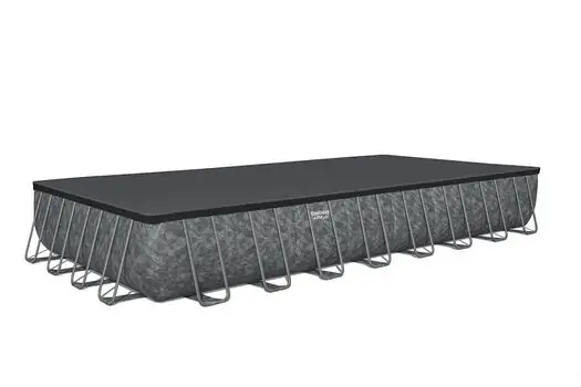 Bestway 561KJ Rectangular Pool Set With Filter And Ladder - კარკასული აუზი ქვიშის ფილტრით და კიბით, 4 image