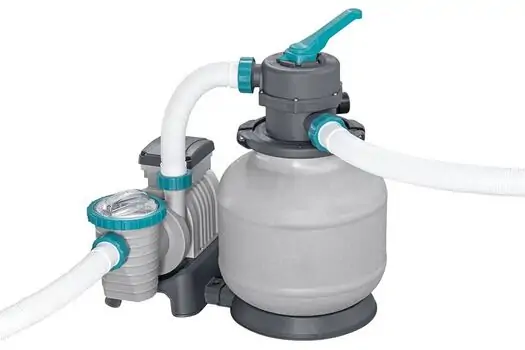 Bestway 561KJ Rectangular Pool Set With Filter And Ladder - კარკასული აუზი ქვიშის ფილტრით და კიბით, 5 image