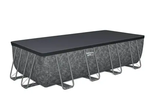Bestway 561KA Rectangular Pool Set With Filter And Ladder - კარკასული აუზი ქვიშის ფილტრით და კიბით, 4 image