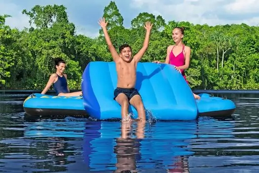Bestway 43728 Summer Slide Activity Island - გასაბერი ლეიბი, 11 image