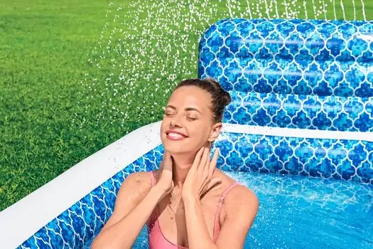 Bestway 54451 Waterfall Oasis Sprinkler Family Pool - გასაბერი აუზი, 6 image