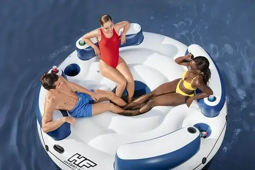 Bestway 43536 Lazy Dayz Island - გასაბერი კუნძული, 10 image