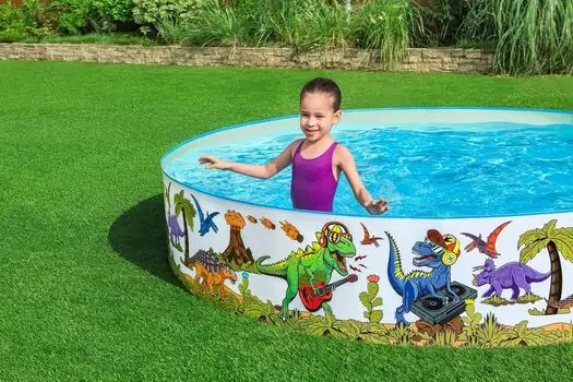 Bestway 55001 Dinosaur Fill'N Fun Play Pool - საბავშვო გასაშლელი აუზი, 9 image