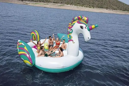 Bestway 43228 Giant Unicorn Island - გასაბერი უნიქორნი, 11 image