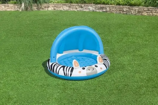 Bestway 52559 Safari Sun Shaded Kiddie Pool - გასაბერი აუზი, 8 image