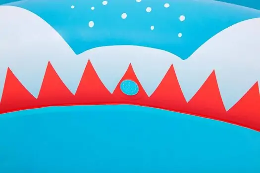 Bestway 53157 Sharktastic Sprinkler Play Pool - გასაბერი აუზი, 6 image