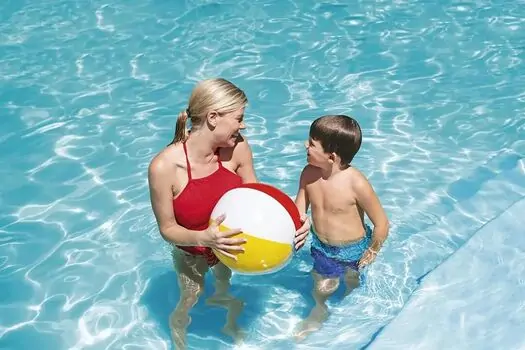 Bestway 31021 Summer Essential Small Beach Ball - წყლის გასაბერი ბურთი, 3 image