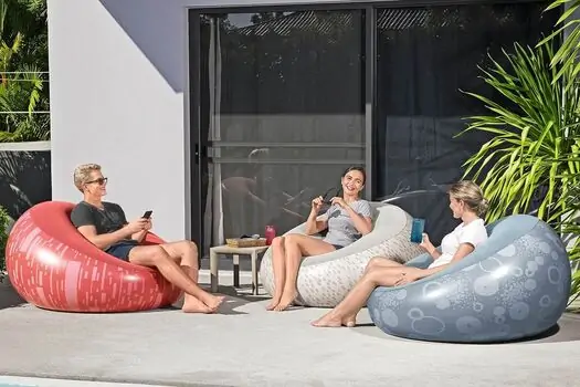 Bestway 75052 Inflate-A-Chair Air Chair - გასაბერი სავარძელი, 12 image