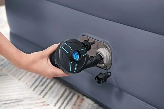 Bestway 671BD Tritech Loungelux Headboard Air Mattress Queen Built-In Ac Pump - გასაბერი ლეიბი 	, 5 image