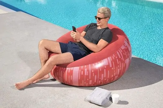 Bestway 75052 Inflate-A-Chair Air Chair - გასაბერი სავარძელი, 14 image