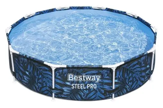 Bestway 56985 Pool Steel Pro Safari Round მრგვალი კარკასული აუზი, 3 image