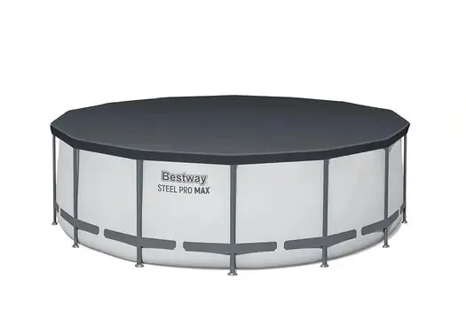 Bestway  Round Pool Set with Filter Pump and ladder - კარკასული აუზი კარტრიჯული ფილტრით, კიბით და ტენტით, 5 image