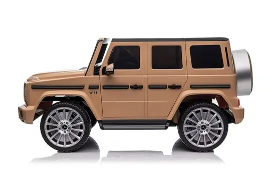 Mercedes-Benz G500 Car Cameo Brown- ელექტრო მანქანა კაუჩუკის საბურავებით, 4 image
