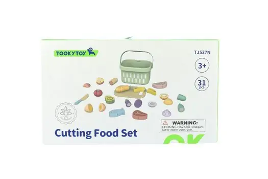 My Forest Friend Cuttin Food Set  - ხის განსავითარებელი სათამაშო, 5 image