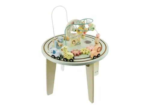 My Forest Friends Round Activity Table - განსავითარებელი ხის მაგიდა, 2 image