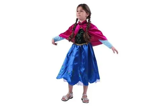 Anna Frozen  Princess Dress - პრინცესა ანას კაბა, 2 image