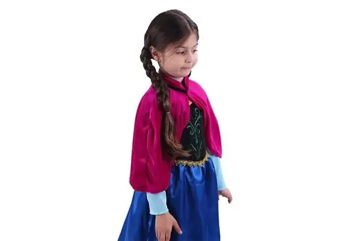 Anna Frozen  Princess Dress - პრინცესა ანას კაბა, 3 image