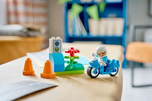 Lego Duplo 10471 Blue Police Motorcycle, 8 image
